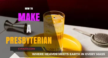 Crafting a Classic Presbyterian Cocktail: Simple Steps for Perfect Balance