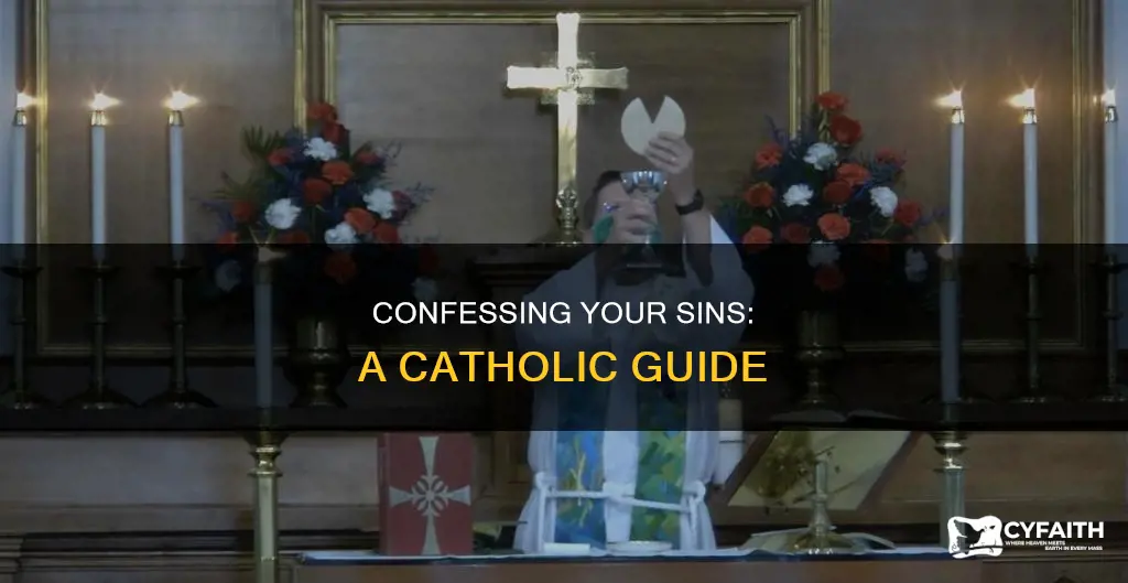 how to make a traditional catholic confession