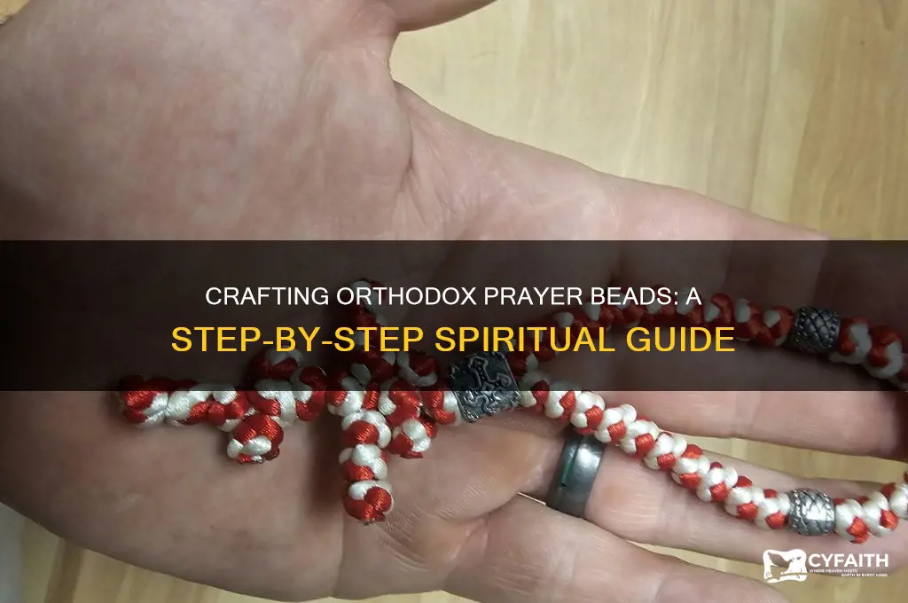 how to make an orthodox prayer beads