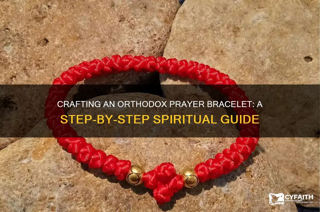 how to make an orthodox prayer bracelet