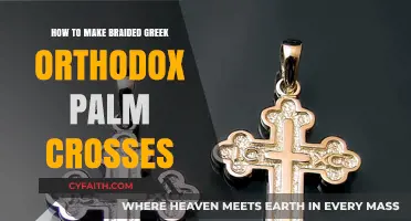 Crafting Braided Greek Orthodox Palm Crosses: A Step-by-Step Guide