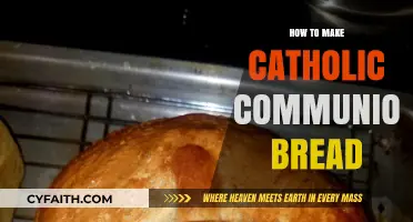 Preparing Communion Bread: A Catholic Tradition