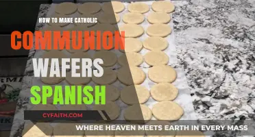 Making Communion Wafers: Spanish Catholic Style