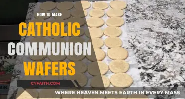 The Sacred Art of Making Communion Wafers