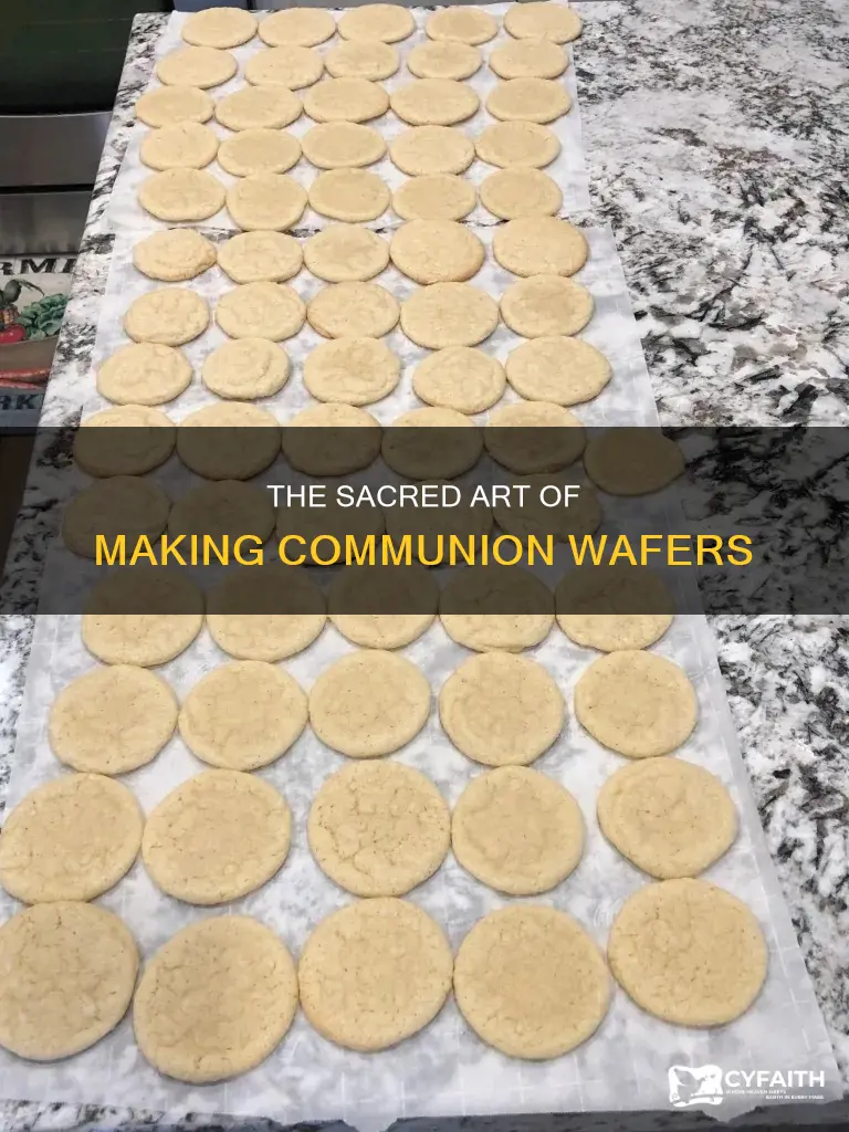 how to make catholic communion wafers