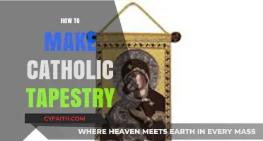 Creating Sacred Catholic Tapestries: A Step-by-Step Crafting Guide