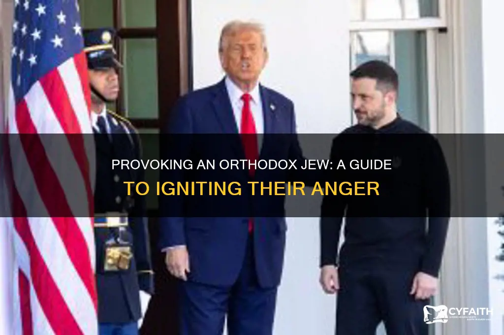 how to make mad an orthodox jewish