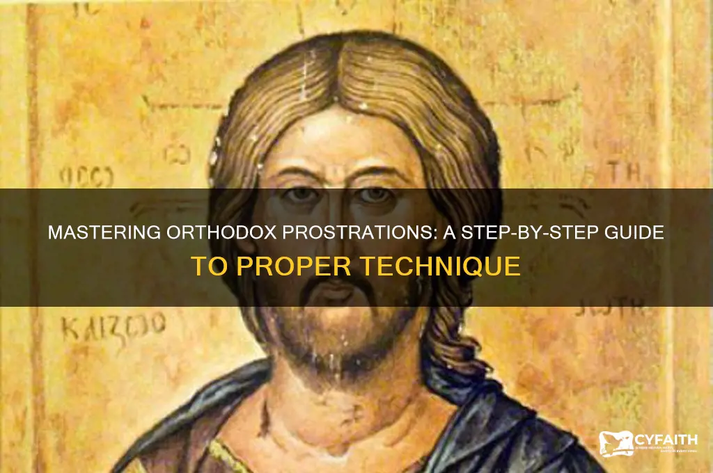 how to make orthodox prostrations