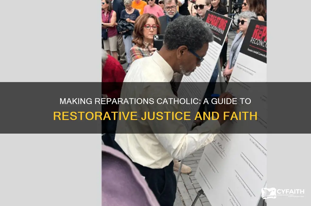 how to make reparations catholic