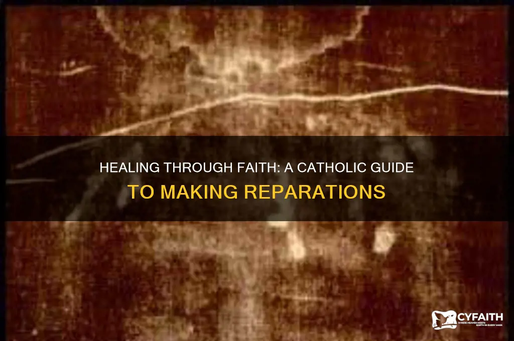 how to make reperations catholic
