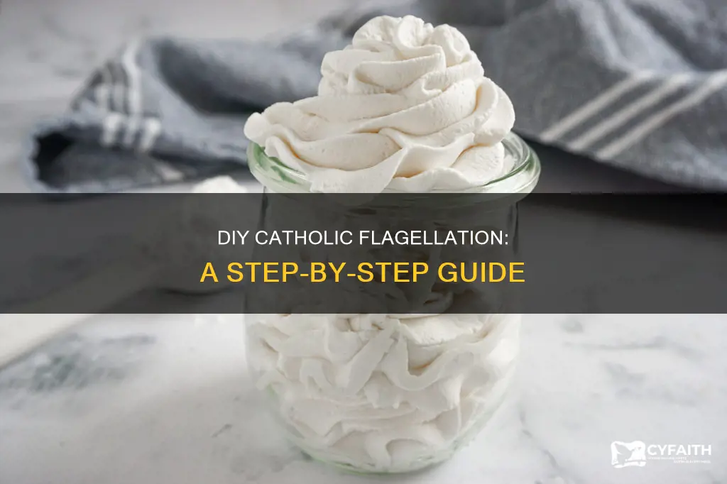how to make your own catholic flagellation