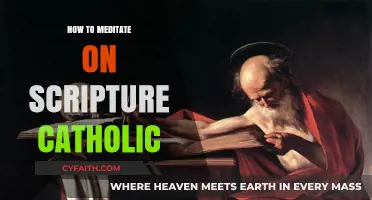 Meditating on Scripture: A Catholic's Guide to Inner Peace