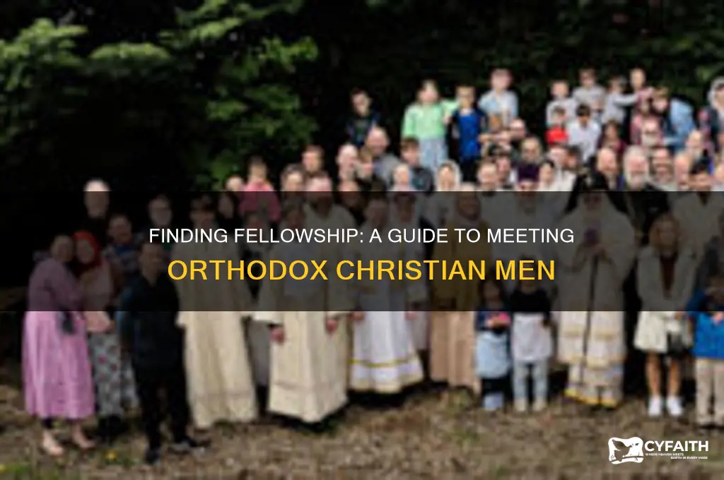 how to meet orthodox christian men