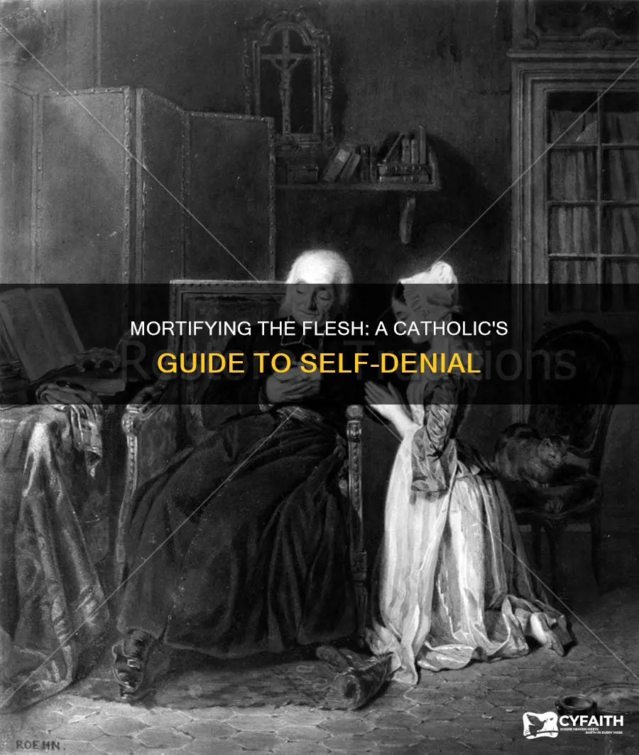 how to mortify the flesh catholic