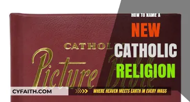 The Art of Naming a New Catholic Religion