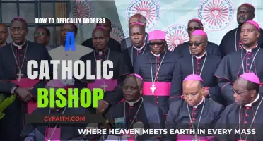Addressing a Catholic Bishop: The Proper Way