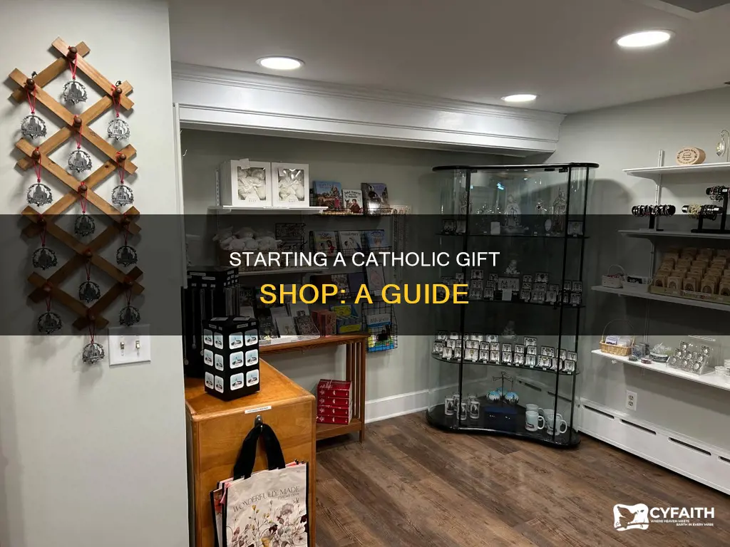 how to open a catholic gift shop