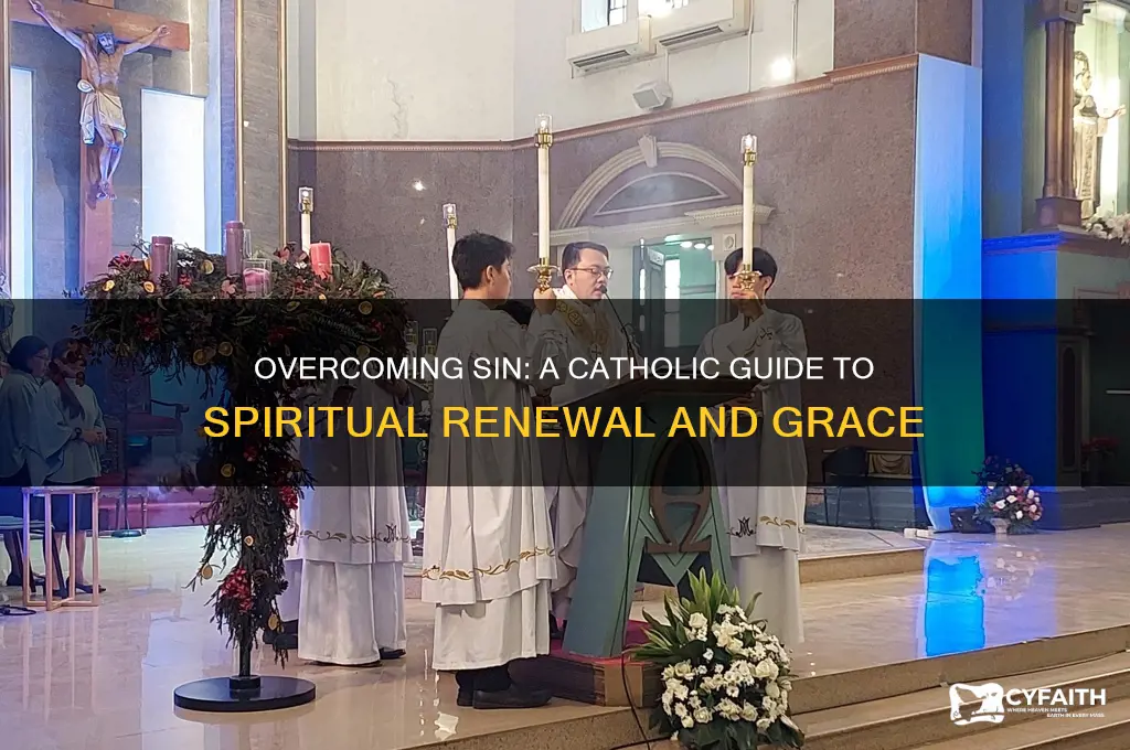 how to overcome sin catholic