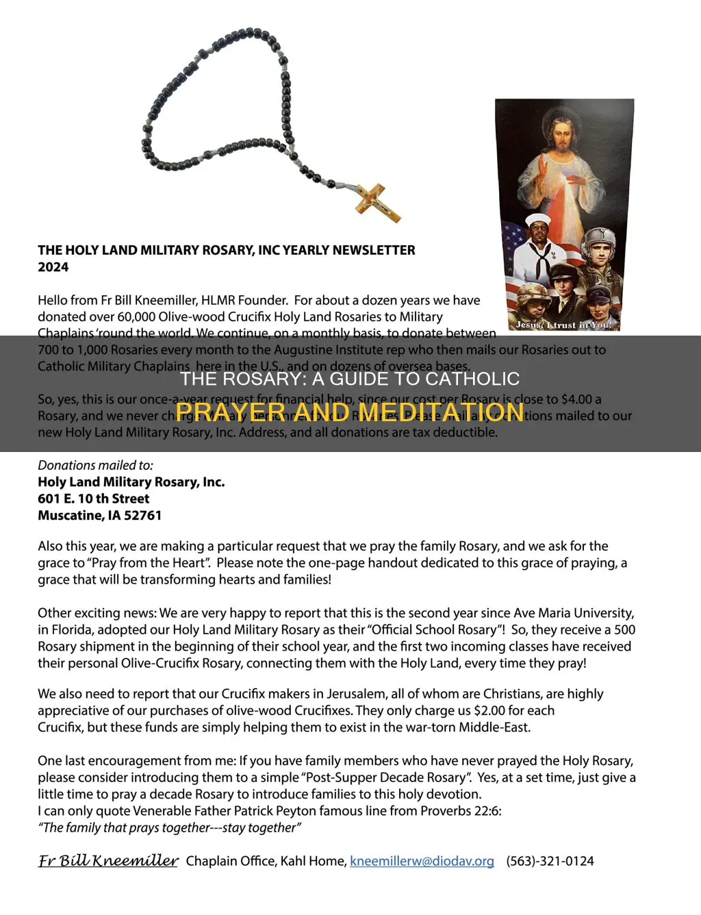 how to perform a catholic roserie