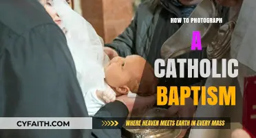 Capturing Catholic Baptism: A Photographer's Guide