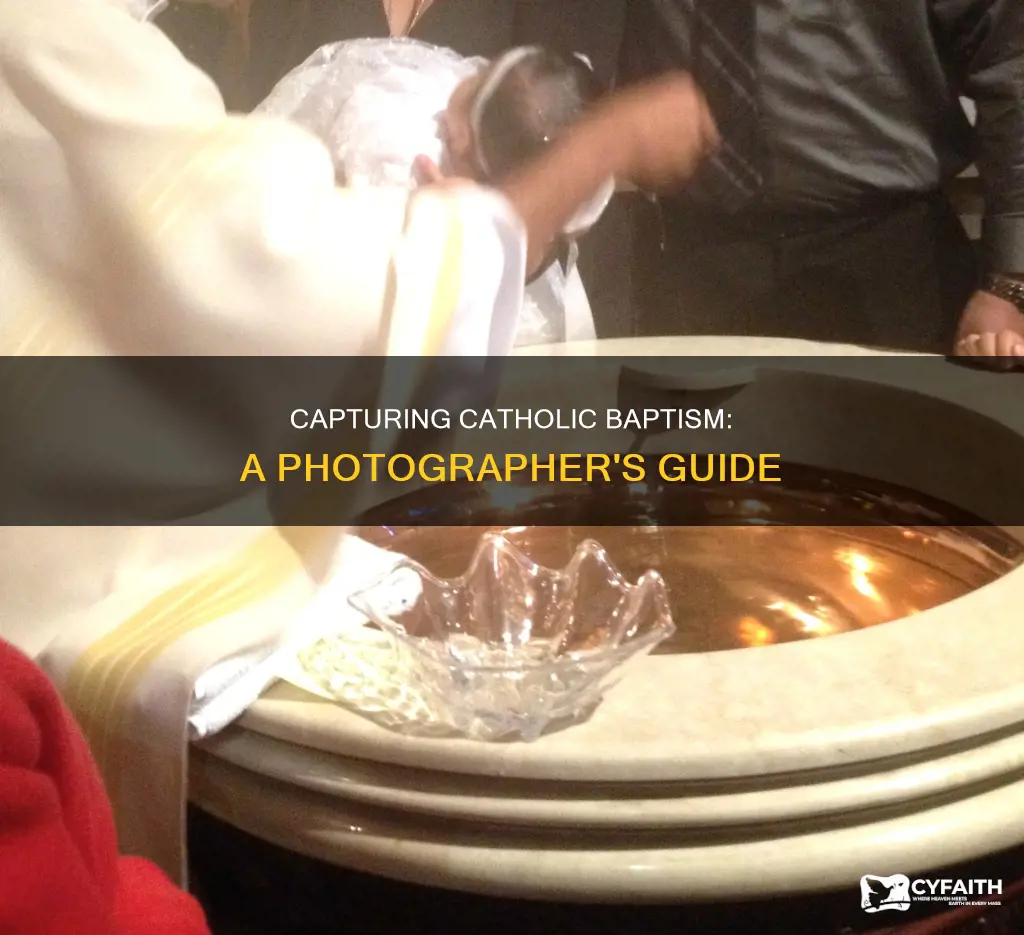 how to photograph a catholic baptism