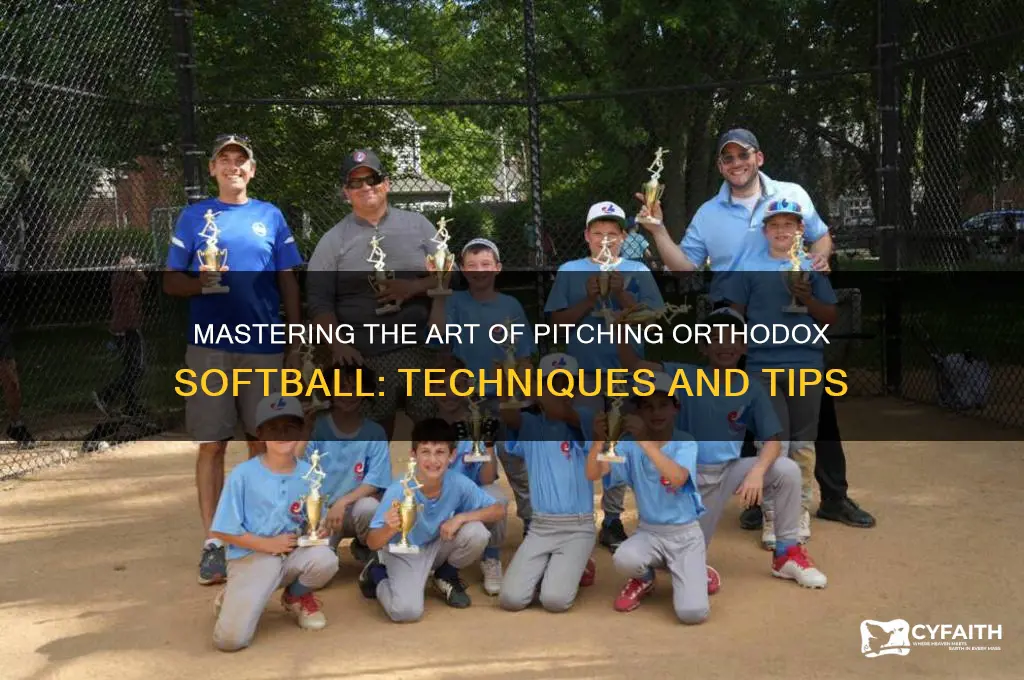 how to pitch orthodox softball
