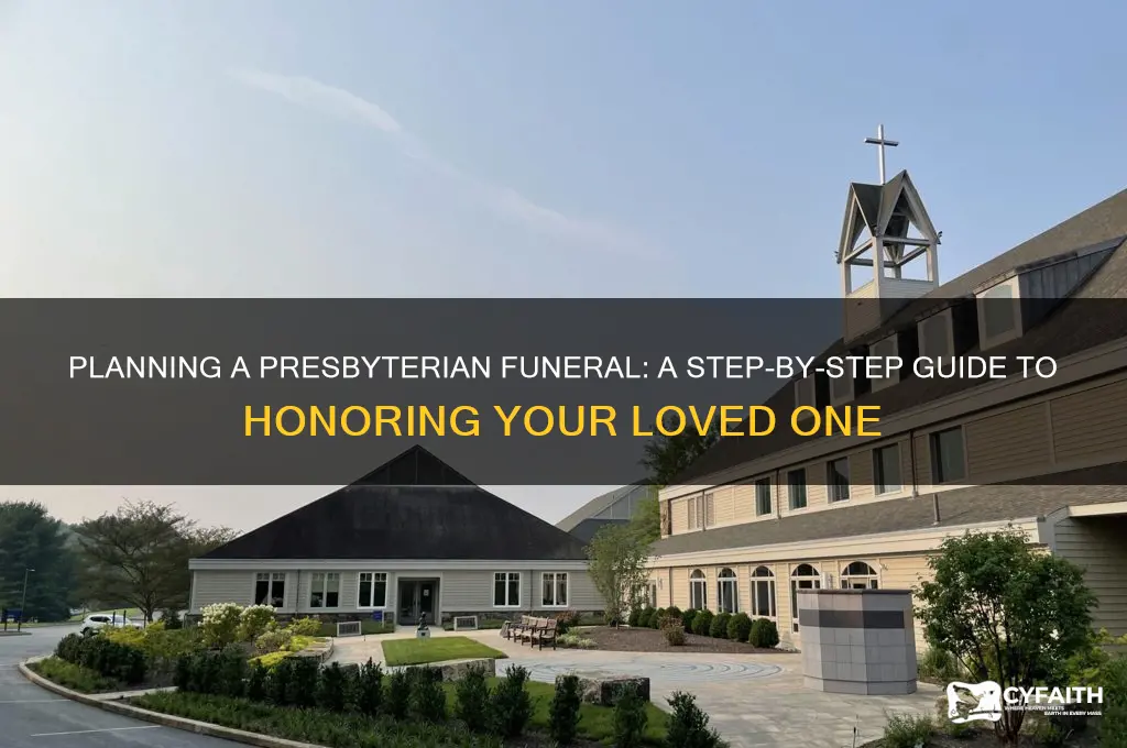 how to plan a presbyterian funeral service