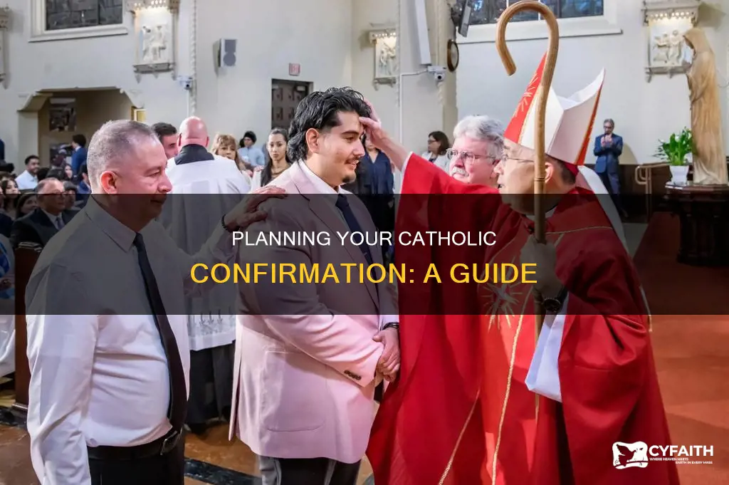 how to plan your catholic conformation