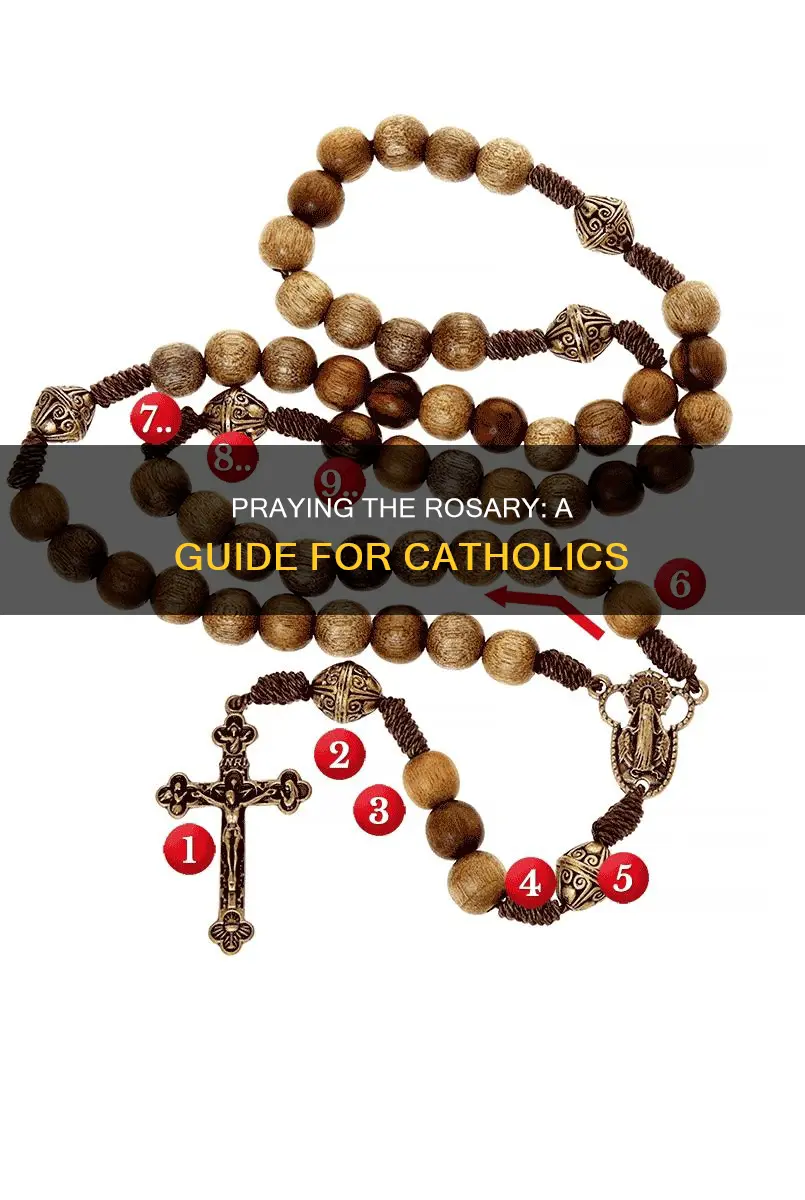how to play the catholic rosary