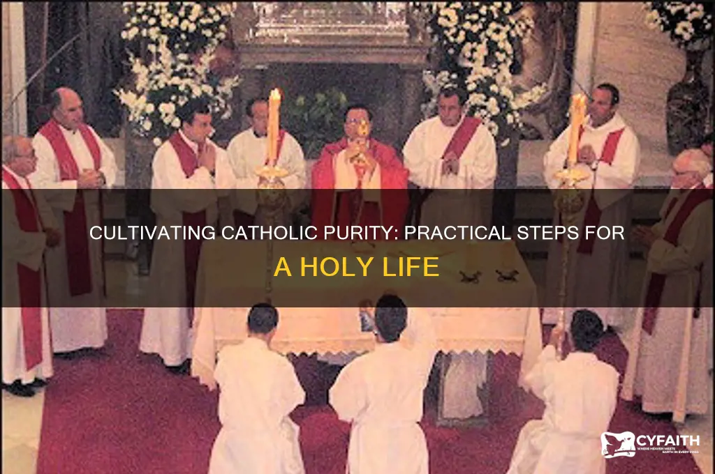 how to practice purity catholic