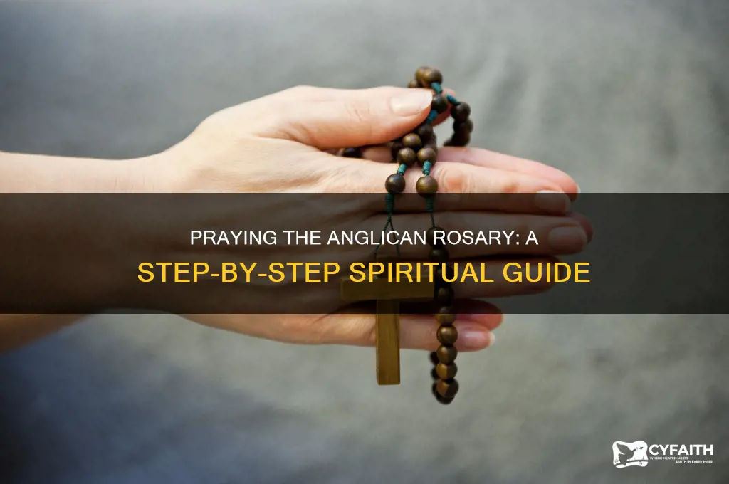 how to pray the anglican rosary