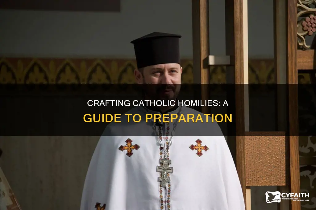 how to prepare a catholic homily