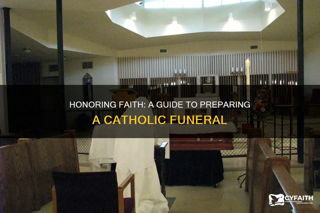 how to prepare catholic funeral