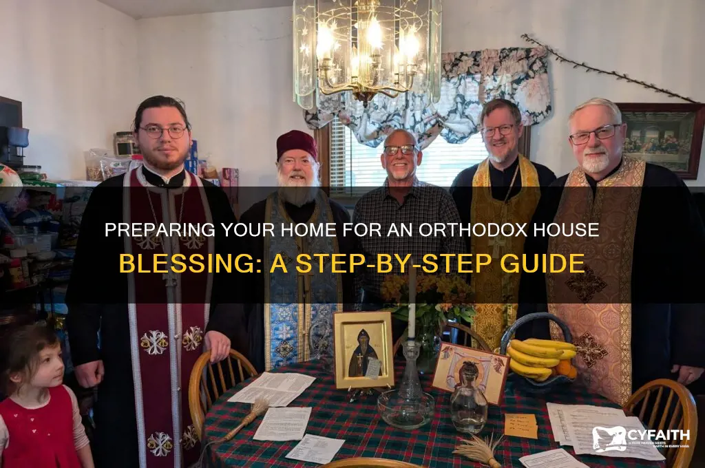 how to prepare for an orthodox house blessing