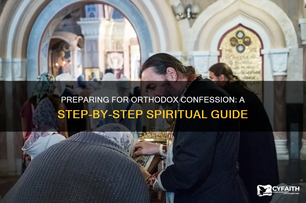 how to prepare for confession orthodox
