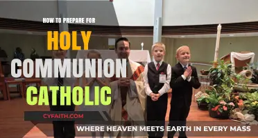 Preparing for Holy Communion: A Catholic's Guide