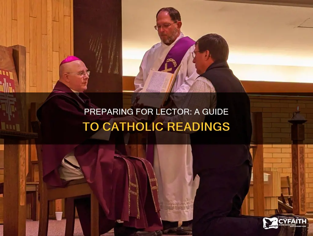 how to prepare for lector catholic readings