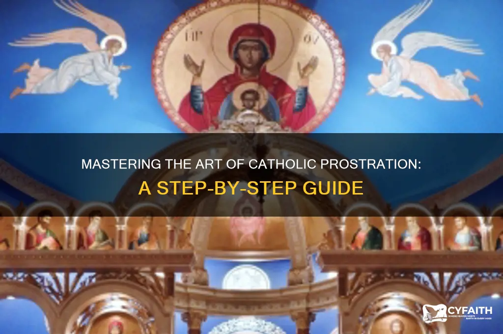 how to prostrate catholic