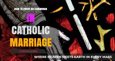 Proving Lack of Communion in Catholic Marriages