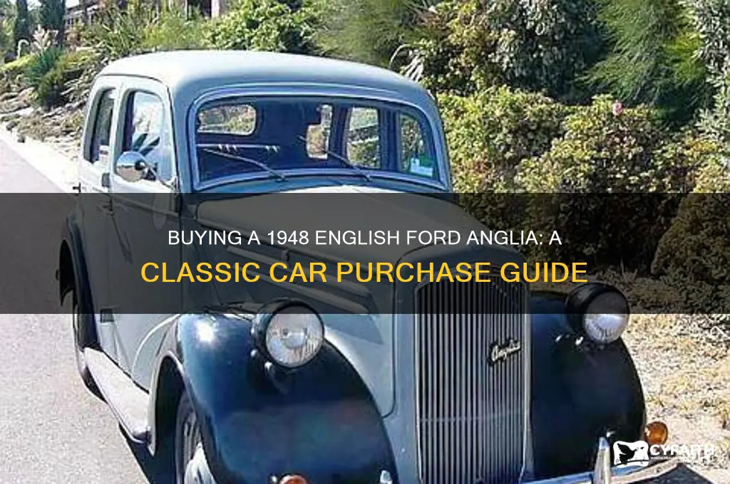 how to purchase a 1948 englis ford anglica