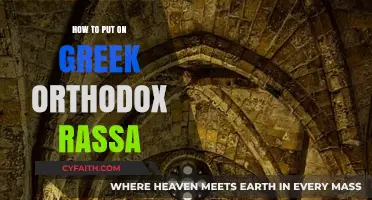 Mastering the Art of Wearing the Greek Orthodox Rassa: A Step-by-Step Guide