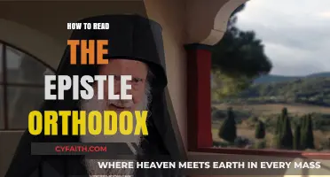 Understanding the Orthodox Epistle: A Step-by-Step Reading Guide