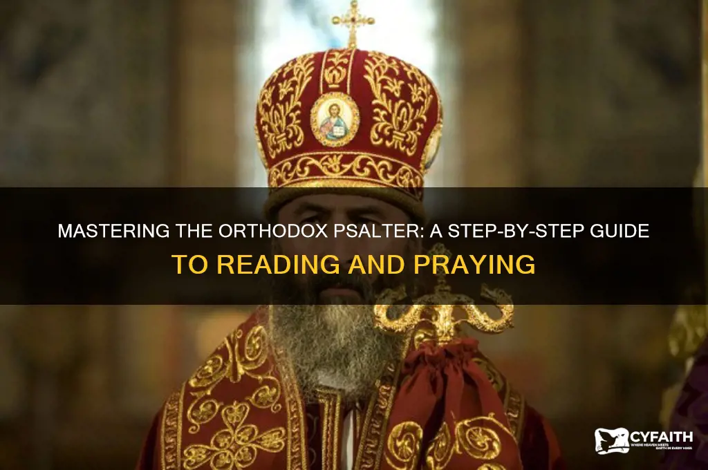 how to read the orthodox psalter