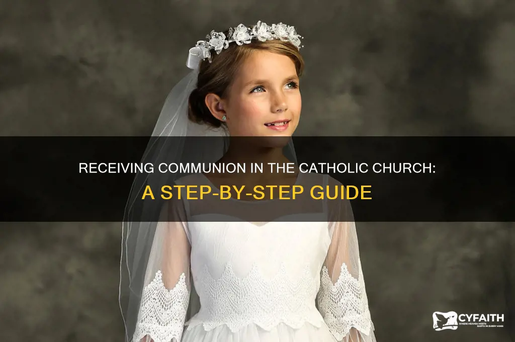 how to receive communion catholic