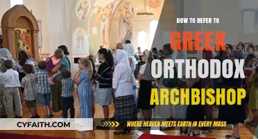 Proper Etiquette: Addressing a Greek Orthodox Archbishop with Respect
