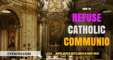 Respectfully Declining Catholic Communion: A Guide for Personal Beliefs