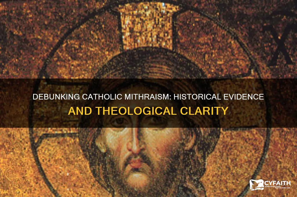how to refute catholic mithraism