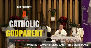 Removing a Catholic Godparent: A Step-by-Step Guide