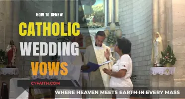 Renewing Catholic Wedding Vows: A Guide for Couples