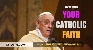 Renewing Catholic Faith: A Guide to Reconnecting with God